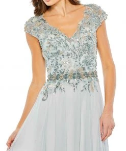 Mac Duggal Embellished Cap Sleeve Bodice Flowy Gown Shop For 11 Mac Duggal Embellished Cap Sleeve Bodice Flowy Gown Shop For